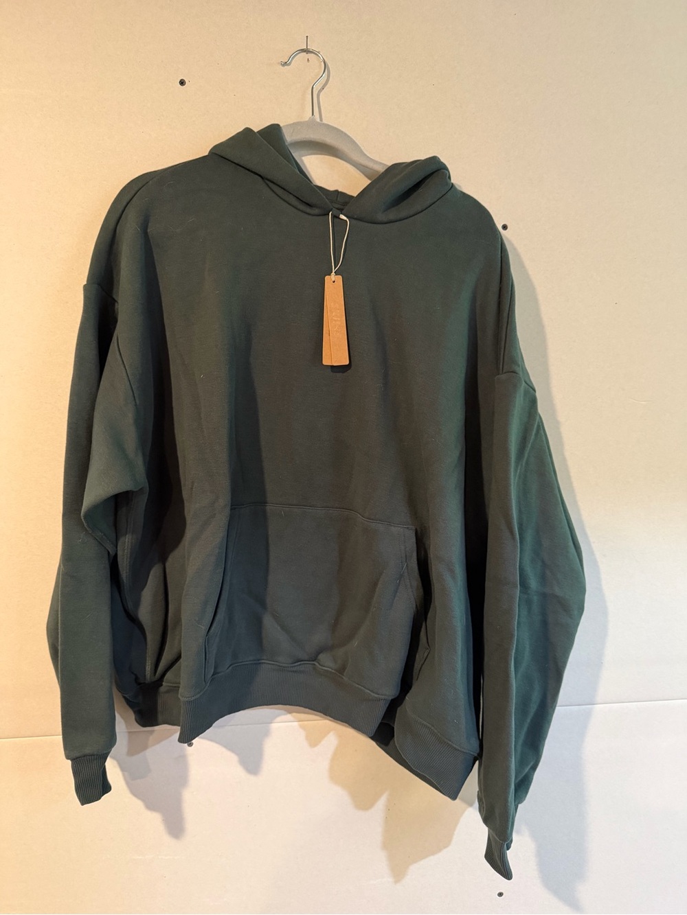 SKIMS Dark Green Women's Oversized Hoodie